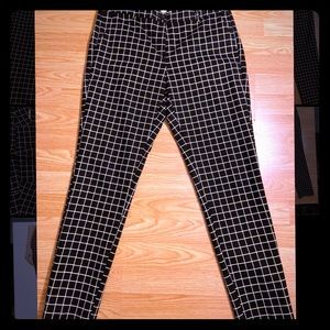 Michael Kors Black White Women’s Skinny Dress Pant